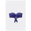 Tezenis Bikini Fascia Imbottita Glimmer Diva Donna Blu