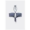 Tezenis Bikini Brassiere Imbottitura Estraibile Sailor Stripes Donna Blu