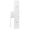 ABUS Azionamento Finestra WINTECTO One - Maniglia Smart per Finestre, Porte Balcone e Terrazza - con Funzione Allarme - Montaggio Semplice senza Forare - Bianco