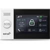 CCZRD Sistemi Allarme Casa Di Allarme Domestico Wireless Smart Home WIFI Sicurezza Antifurto Tuya 4G Adatto For Garage(A)