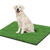 STARROAD-TIM 80 x 130 cm, tappeto erboso artificiale, per la casa, la toilette per cani, l'appartamento, il balcone, riutilizzabile, per cani, lavabile, per l'urina degli animali domestici, prato