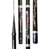 HESHUWEN Canna da Pesca Alimentatore Pali Carpe Portatile 3m4m5m6m7m8m9m Stream di Pesca telescopico Streaming Dura a in Carbonio(2.7 m)