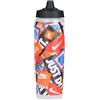 Nike Refuel Graphic Bottiglia per Bere Clear/Black/Lt Crimson/Safety Orange/White 709 ml