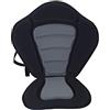 Aymzbd Sedile Kayak Imbottito Accessorio Regolabile Schienale Antiscivolo in Neoprene con Cinghie per Maggiore Comfort E Adatto a