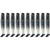 Poystng Esca da Pesca da 4 cm 1, 1 g per trote Swimbait Esche Paddle Coda Swimbait Esche Artificiali Esche in PVC Morbido