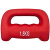 QUILSTM Manubrio Piccolo con Impugnatura Antiscivolo per Boxe, Pesi da Mano per Uomo e Donna, Essenziali per sessioni di Esercizi di Aerobica e Fitness a casa. Manubrio Piccolo, 1.5 kg