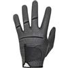 Generico Compatibile con 1 confezione di guanti da golf da uomo, mano destra e sinistra, in pura pelle di pecora, morbida e traspirante, design a grana antiscivolo(Left hand Grey,Trumpet 22 yards)