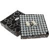 Yunmeryker 100 Pezzi Punta Stecca Biliardo Snooker Ferrule Accessorio Facile Installazione Materiale Plastica Pelle Adatto per Giocatori Eventi