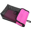 FytStycale Borsa Subacquea Retata Portaborse Immersioni Sacchetto Organizzatore Nylon Struttura Traspirante Adatta Piscina Gite, Rosa Fluorescente, Maglia Piccola