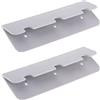 NLAIOUSL 2Pcs PVC Gommone Barche Sedile Gancio Clip Staffa Portatile Sostituzione Gomma Supporto Staffa