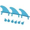 TISHITA 3 per Longboard, Thruster, Viti per da Surf per