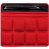 Gammaeon Set di 2 imbottiture per il mento universali con schiuma traspirante, compatibili con casco da bicicletta/moto e attrezzature per skateboard (assorbe il sudore e design di sicurezza) (rosso)