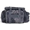 Valigeria.shop Borsa a Tracolla Militare Marsupio Tattico Grande Uomo Multifunzione Sportivo Molle per Sport Lavoro Outdoor Pesca Campeggio Escursione Trekking Nero (Nero-Verde Mod: 6122)