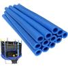 Generic Rivestimento protettivo di ricambio per pali del trampolino, accessorio di ricambio, per bambini, genitori, asili, scuole, cortili, parchi, aziende