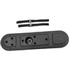 Hellery Coperchio per Portello di Barca/Kayak, 20'' Coperchio per Portello Impermeabile con 7 Scomparti Porta-Canna Coperture per Portello di Coperta