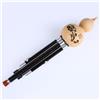 ZMTV Natural Gourd Black Wood Gourd Flute Adult Beginner C Key/B Flat Hulusi Ethnic Musical Instrument Professionale Hulusi (Color : B flat)