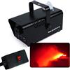 ZZIPP ZZFM400R Macchina Fumo LED Rosso nebbia DJ telecomando a filo