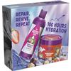 Aussie SOS Repair Gift Set, Shampoo & Hair Mask, Damaged Hair, 100 ore, Vegan