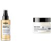 L'OREAL PROFESSIONNEL L'Oréal Professionnel Paris | Maschera Ristrutturante per Tutti i tipi di Capelli Danneggiati&Setosa, Senza Solfati, Metal Detox, 250 ml & Olio 10 in 1 multiuso per capelli secchi e danneggiati