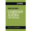 Hs Hall Knight Elementary Algebra For School (EditionV) (Tascabile)