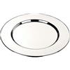 Ten Varotto & Co. Set 2 Pezzi Sottobottiglia Liscio Stile Cardinale Acciaio Lucido cod.EL80604/2 cm 1h diam.15
