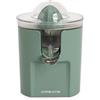 CREATE/JUICER STUDIO/Spremiagrumi elettrico verde salvia/Senza schizzi, serbatoio 230 ml, filtro per la polpa, sistema antigoccia, parti lavabili in lavastoviglie, 2 coni rimovibili, 100W