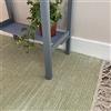Second Nature Online Hush - Tappeto in morbido cotone verde chiaro, tessuto a mano con telaio e certificato GoodWeave, runner lungo, 60 x 210 cm