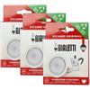 BIALETTI set di 3 Confezioni con 3 Guarnizioni e 3 Piastrine Filtro per Moka Induction, Orzo Express e Brikka | Scegli il formato