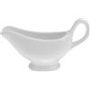 LIFKOME Salsiera in Ceramica Bianca Manico Ergonomico per Tavola