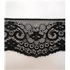 PIZZITALIANI LACES & RIBBONS SINCE 1953 Pizzo Valencienne Nero Rigido Altezza Cm.7 Confezione Mt.20 Art.1003736, NERO