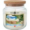 Cereria Di Giorgio - Candela in Giara di Vetro Profumata al Cotone - Con Astuccio Protettivo - Coccole Profumate - Diametro 10 cm Altezza 11 cm - Durata 80 Ore