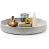 blomus Ciotola Decorazione-Ø 50 cm-M Luna, Polystone, Grigio