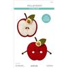 Spellbinders Fustelle in feltro Cheeky Apple incisa da The Summer Felt Stitch & Create Collection by Nichol Spohr