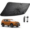 BIBIBO Compatibile con Nissan Qashqai J11 2014-2021 Parasole Coperture Parabrezza Parasole Anteriore Parabrezza Parabrezza Auto Parasole Qashqai J11 Accessori