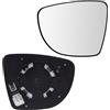 Mingke Vetro Specchio Retrovisore Riscaldabile Lato Sinistro per Renault Clio 4 Captur Zoe 2012-2019 Nissan Micra 2016-2023
