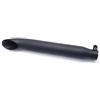 Generico Marmitta Universale Moto Cafe Racer Scrambler Custom Terminale di Scarico. (nero)