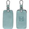 kwmobile Cover copri-chiave compatibile con Renault con 4 tasti Smart Key (solo Keyless Go) - Guscio protettivo chiavi auto in pelle PU Nabucco per telecomando macchina
