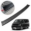 Chromemaster | Protezione paraurti Posteriore | Compatibile con VW T6 2015-2019 | Plastica ABS, Nero Opaco | Protegge la Vernice del Paraurti dai Graffi