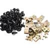 Generic Telaio Protezione Motore Dado in Metallo/Vite Rondelle Clip a Forma di U for BMW E46 E92 E90 F10 Parafanghi Auto Paraurti Viti a Testa Croce(40pcs)