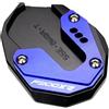 ZESIDIMO Moto Estensione Cavalletto Laterale Accessori per F900XR 2020-2025 (Blu) | ZESIDIMO per F900 XR 2020 2021 2022 2023 2024 2025 F 900XR Accessori per Moto Laterale Cavalletti Supporto Ingranditore Pad