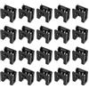 SG Store 20 clip di ricambio per pannello parabrezza 668204BA5A compatibili con Nissan Leaf 2017-2023, clip per griglia nera