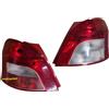EASYSHOP24H Set 2 Faro Fanale Fanalino Posteriore DX SX Compatibile Per Yaris dal 2006 al 2009 Gruppo Ottico Stop Luce Destro Sinistro Lato Passeggero Guidatore