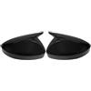 Generico Per VW Per Tiguan Per MK2 2017-2022 1 Coppia di Copertura Dello Specchio Retrovisore Laterale Retromarcia Specchietto retrovisore Trim Caps Calotta Specchio Retrovisore(Nero lucido)