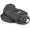 GIVI Borsa da Serbatoio Moto EASY02 6L Magnetica con Cinghie, Copertura Antipioggia e Sistema M.O.L.L.E. - Nero