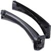 SMLZZC Per BMW Serie 3 Per E90 Per E91 316 318 320 323 325 328 330 335 2005-2012 ABS Modello In Fibra Di Carbonio Auto Maniglia Della Porta Set Maniglia Interna Della Portiera(Right Set)