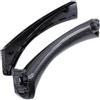 SMLZZC Per BMW Serie 3 Per E90 Per E91 316 318 320 323 325 328 330 335 2005-2012 ABS Modello In Fibra Di Carbonio Auto Maniglia Della Porta Set Maniglia Interna Della Portiera(Left Set)