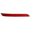 Generic Catarifrangente Paraurti Compatibile Con Bmw Per Serie 3 F31 2011 2012 2013-2015 Paraurti Posteriore Riflettore Arresto Lampada Lente Trim 63147285745 63147285746(Left)