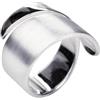 SILBERMOOS Anello da donna SILBERMOOS aperto a punta argento Sterling 925 lucido opaco