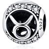 Mon & Sons Ciondolo a forma di segno zodiacale, in argento Sterling 925, compatibile con braccialetti Pandora Charm Moments, Metallo Argento sterling, Non pietra preziosa