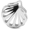 TALISMAN JEWELLERY Charm in argento 925 per braccialetto catena serpente - Conchiglia Camino de Santiago (10 mm x 10,5 mm) (non include il braccialetto), 10 MM x 10,5 MM, Argento Sterling